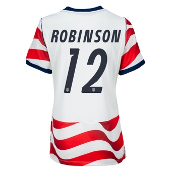 Billige Fotballdrakt Forente stater Miles Robinson #12 Replika Hjemmedrakt Dame VM 2026 Kortermet